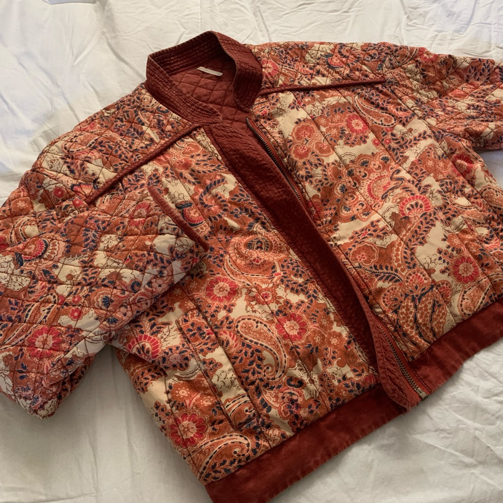 Reversible Quilted Bomber Jacket